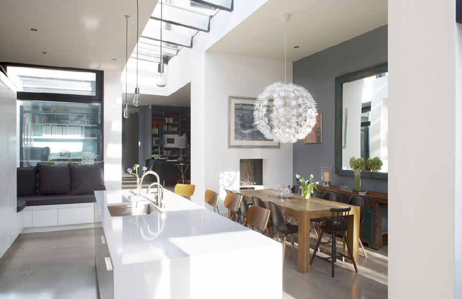 Hamptons Barn reclaimed beam detail