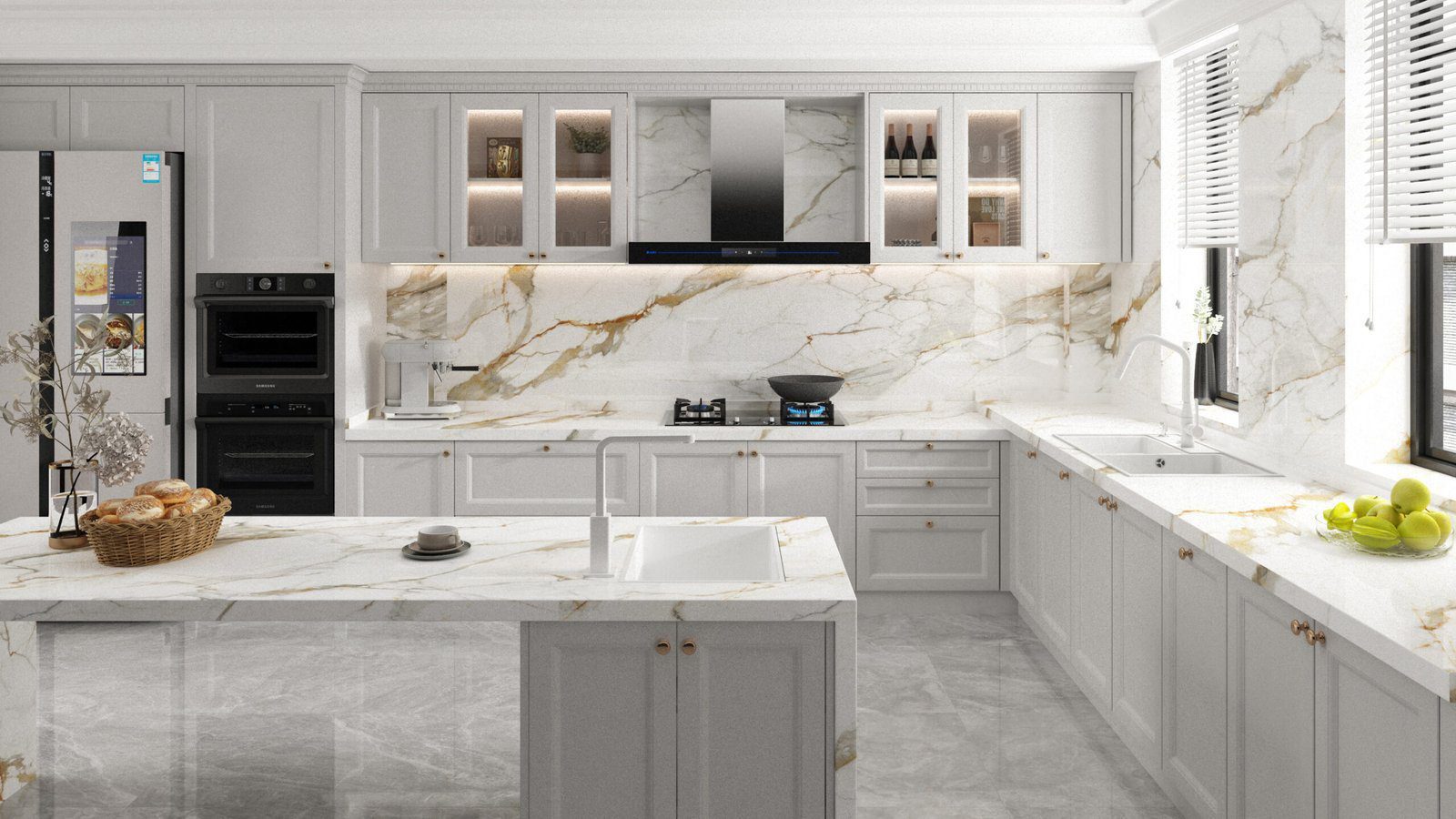 Porcelain artistry tile collection