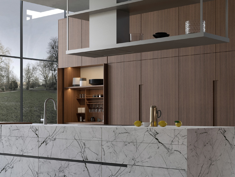 Nordic Retreat white oak panel