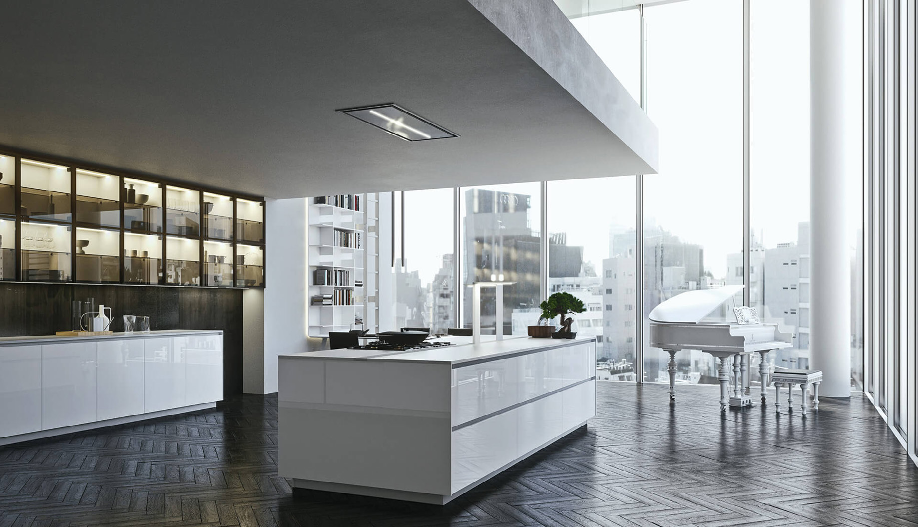 The Skyline Penthouse kitchen